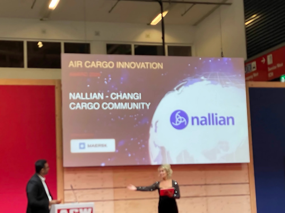 Nallian Wins Air Cargo Innovation Award 2025
